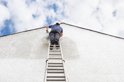 Peinture extérieure à Mollans — façades et ravalement